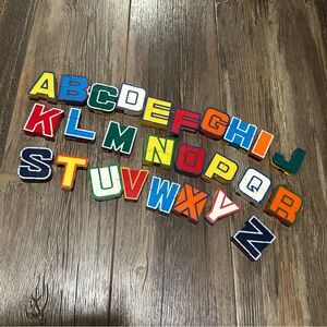 Alpha-bots transforming 26 alphabet letters robots complete ABC set learning